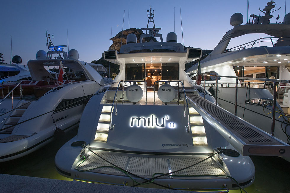 Stern view