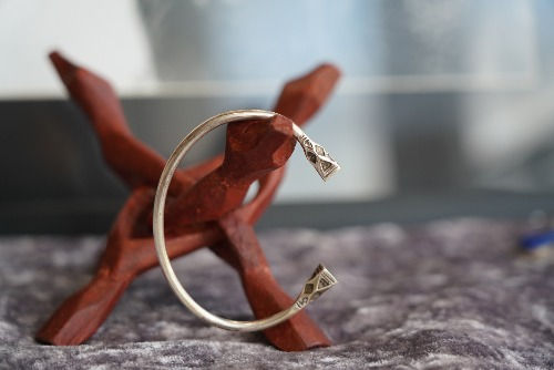 Sahara Tuareg Silver Bracelet