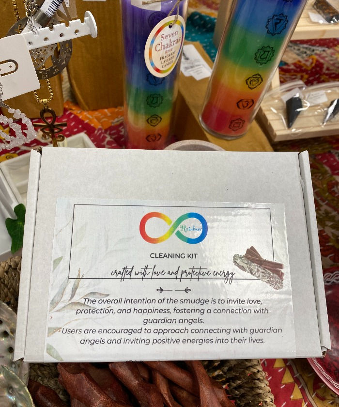 White Sage Cleaning Set