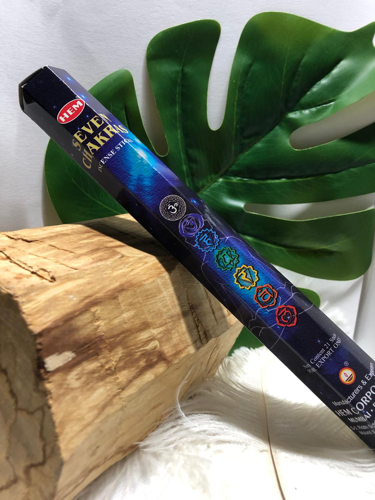 Hem Seven Chakra Incense 1Pack