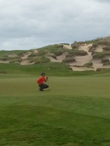 最終日最終ホールのバーディーパット