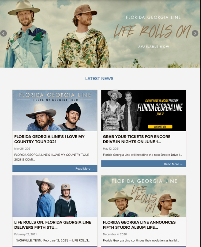 best musician websites builder