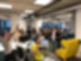 bunq's team in their office at Campus X, Sofia