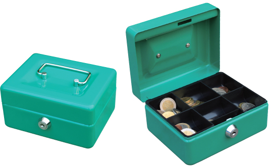 תמונה ממוזערת: קופת כסף למגירה דגם CASH