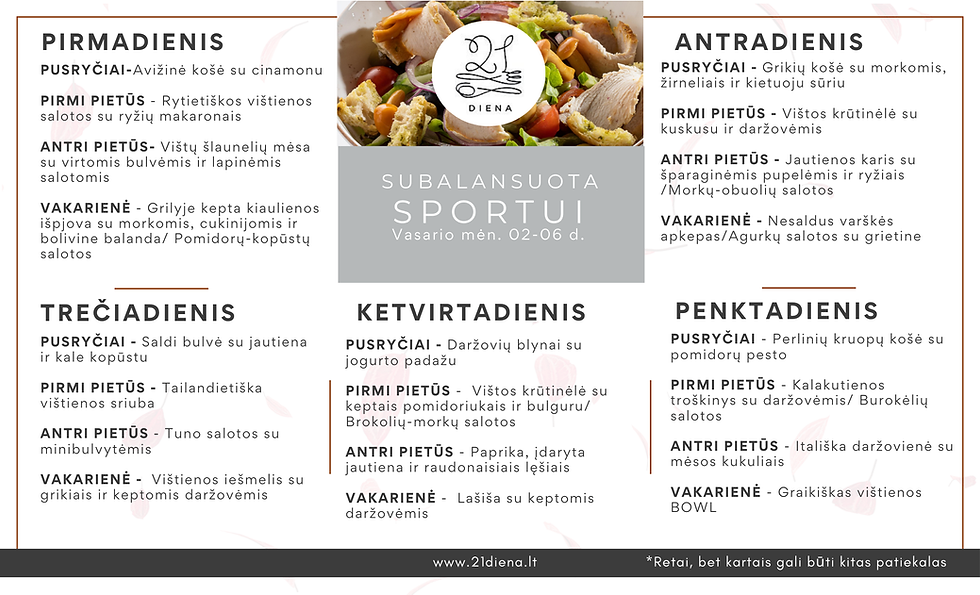 Pirma savaitė Sportas