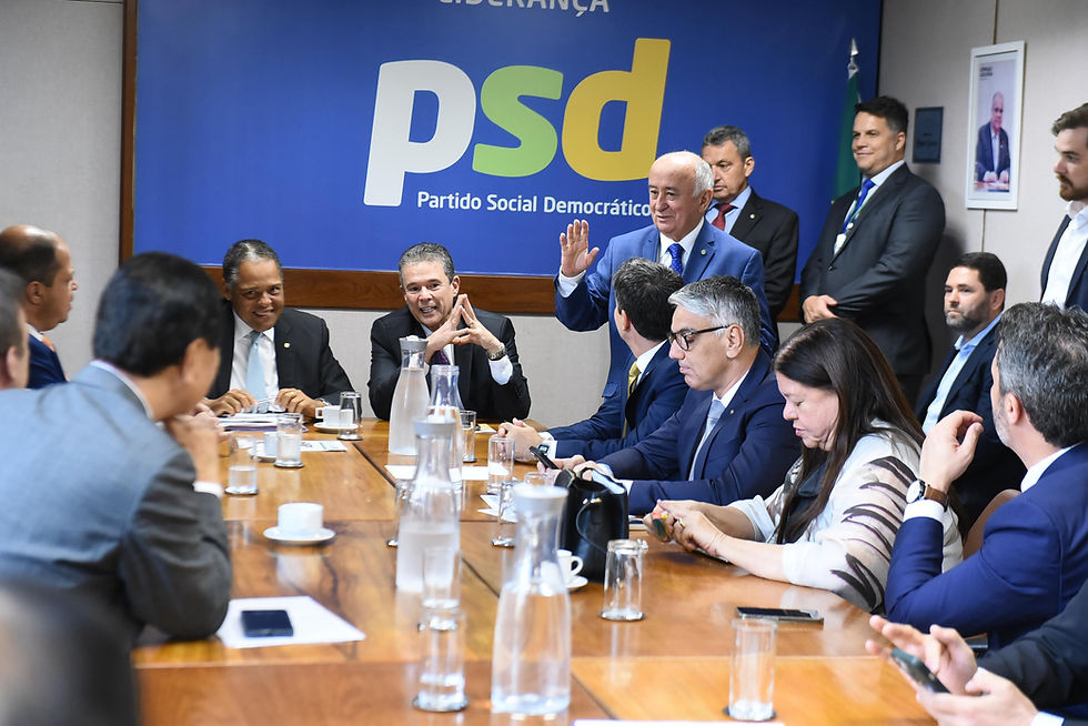 Reuniao da bancada PSD