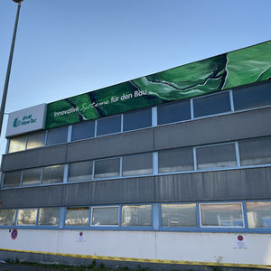 Wandgemälde Beschriftung | Mapei | BM Newtec | Innsbruck