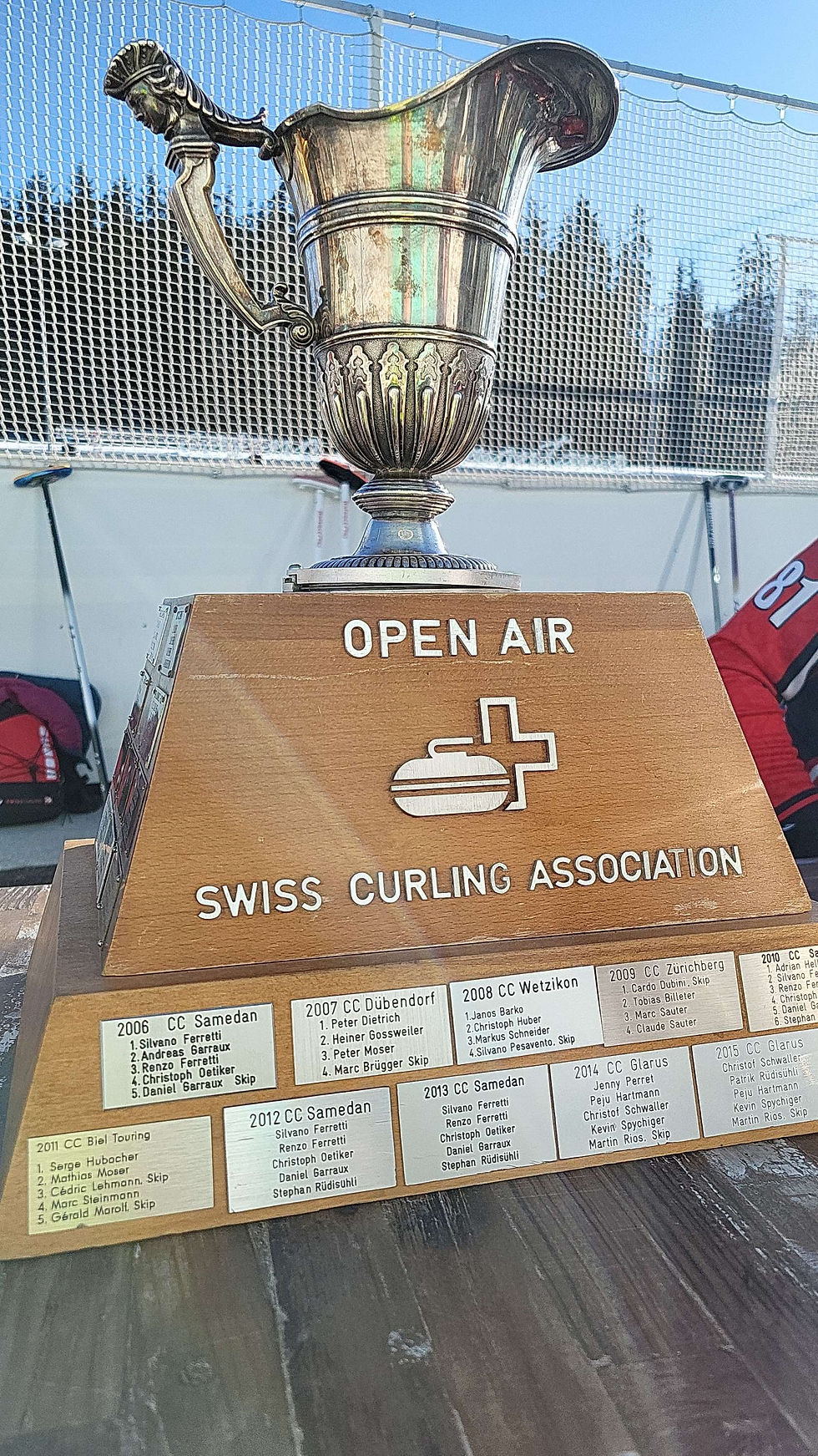 il Trofeo, per la prima volta in Ticino