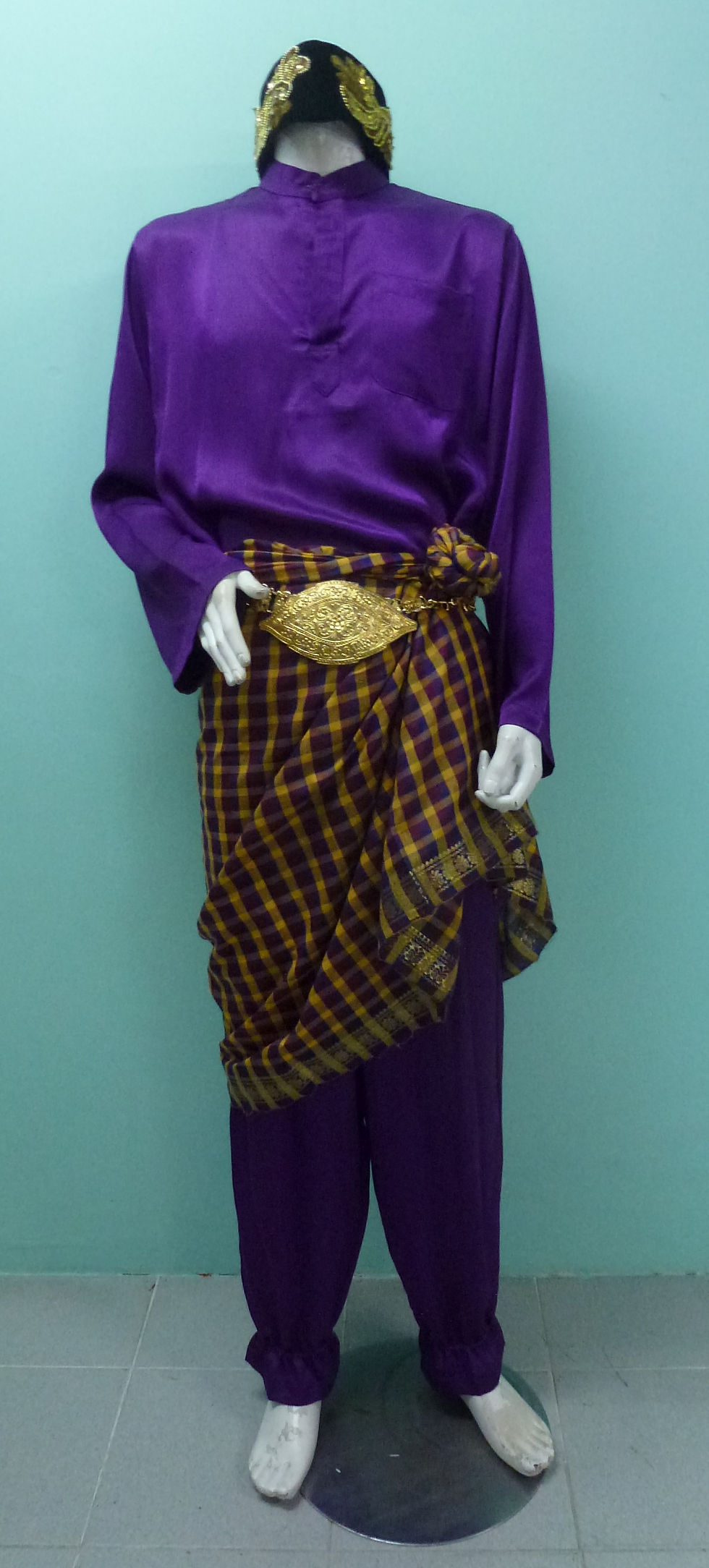 Baju Melayu-Men (Purple)
