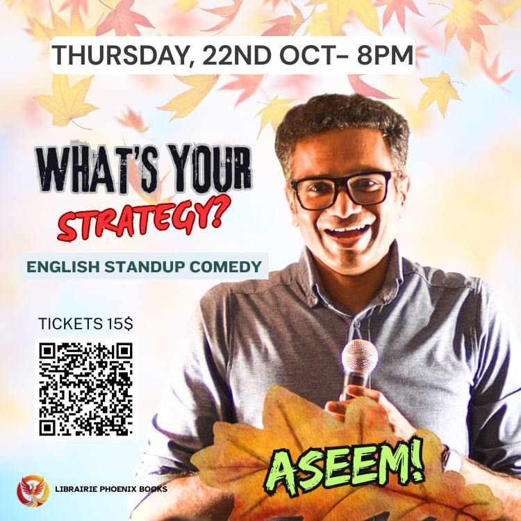 "What's your strategy?" English Standup Comedy with Aseem!