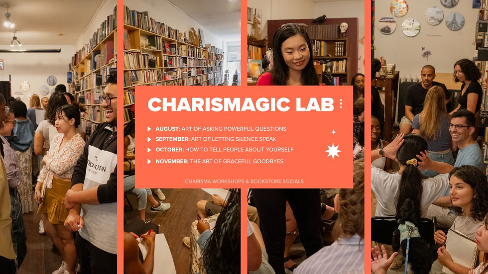 Charismagic Lab workshop & bookstore social