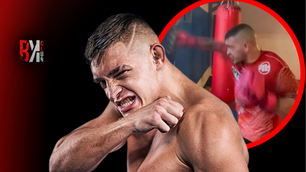 Tadeáš “Mawar” Růžička ukázal formu na boxovacím pytli