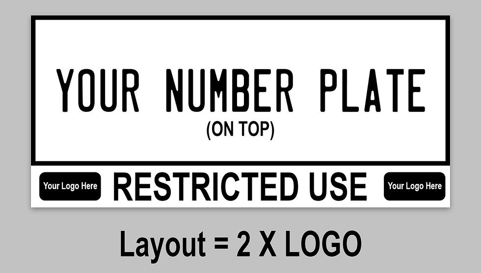 Thumbnail: C4C Plate (With Club Logo)
