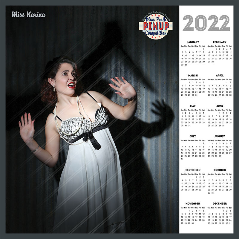 Thumbnail: Perth Pinup 2022 Calendars (part 1)