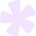 Dime Logo Violet Flower