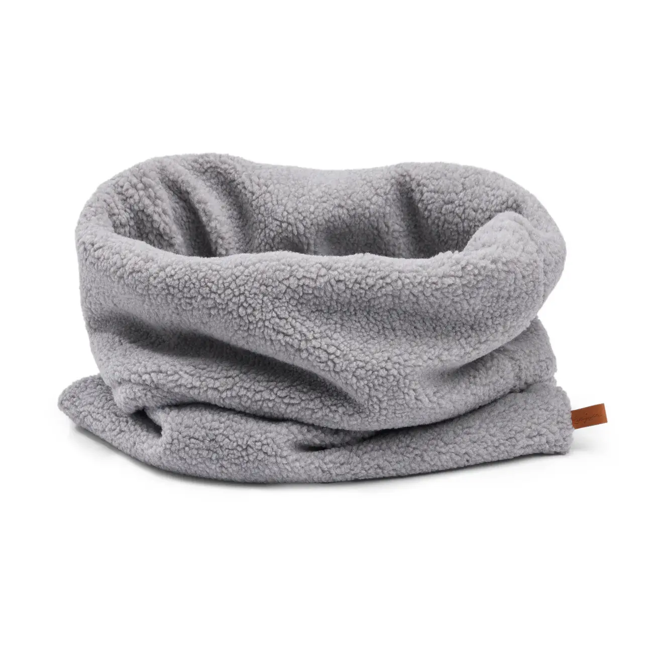 DAS ORIGINAL Kuschelschlafsack Teddy Hellgrau