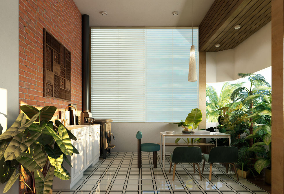 Entertainment area view