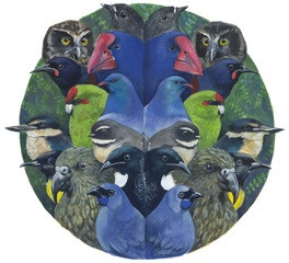 Bird Reflection (A4 print)