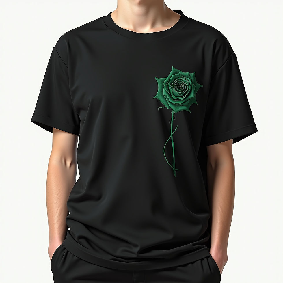 Gothic Rose Tee