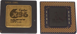 IBM Gold plated chip
