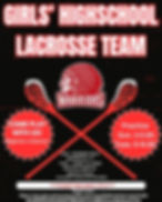 Girls' Lacrosse Team