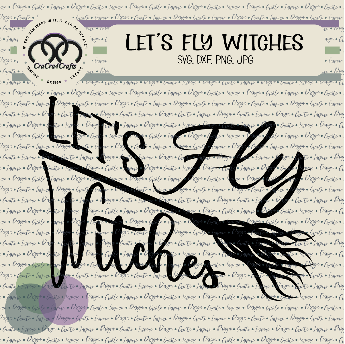 Let's Fly Witches SVG