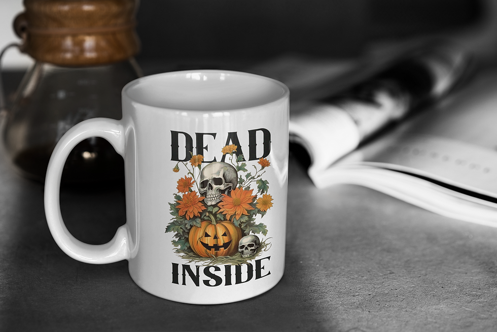 Dead Inside Ceramic Mug 11oz