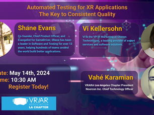 Automated Testing for XR Applications - The Key to Consistent Quality