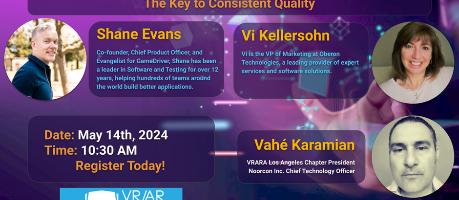 Automated Testing for XR Applications - The Key to Consistent Quality