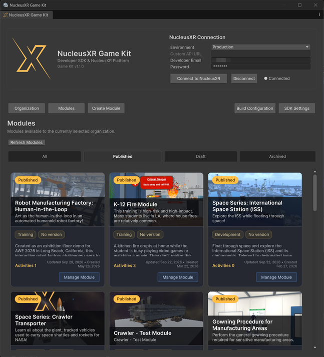 NucleusXR NGK Editor Tool
