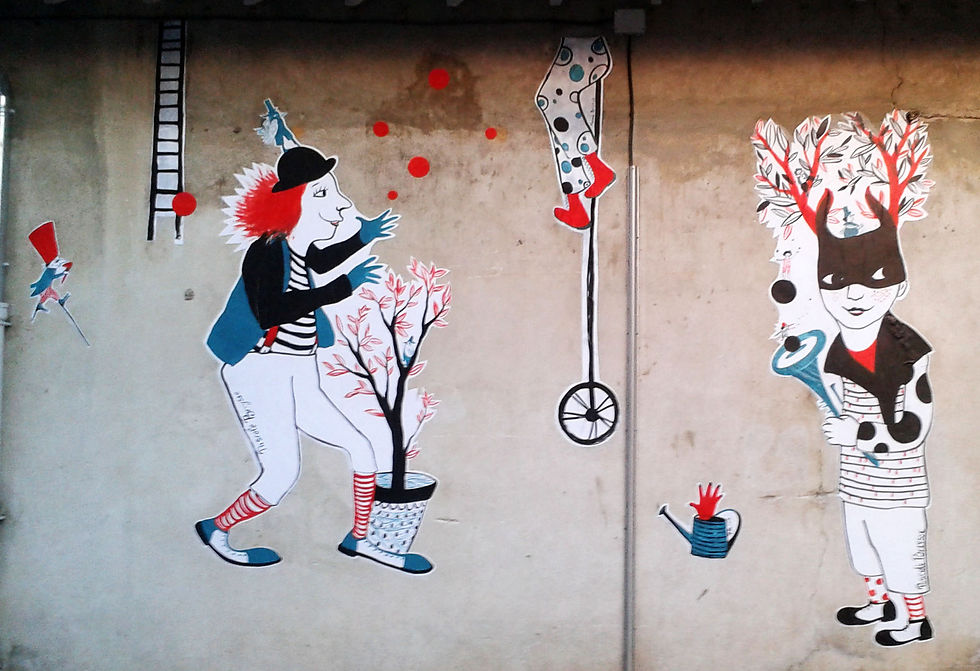 ©Street art avignon Cirque
