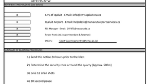 Blast Notice - Deep Sea Port - 2021-10-01