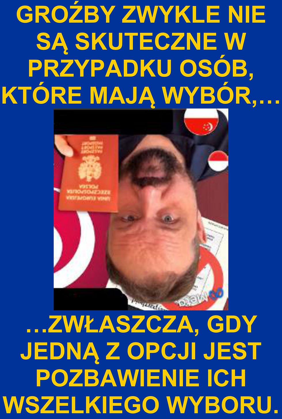 波蘭 華沙 歐洲聯盟 布魯塞爾 偽君子 michał piotr pietrusiński 顛倒 圖示 二零二零年 七月 廿九日 週三 專制制度 霸權 言論自由 critical spectator michael petraeus 英語圈 文化 文明 語言 背叛 背信棄義 糞便 私生子 拉皮條 娼妓 扯皮條 偽君子 冒充 頂替 冒牌 冒名 騙子 護照 國際移動性國際流動性 東南亞國家聯盟亞細安組織 東南亞國家協會的 用處 不著邊際 無關緊要 Hipokryta — to pojęcie kojarzy się bardzo negatywnie, ale czy tak naprawdę wiemy, co się pod nim kryje? Kogo nazywamy hipokrytą i jak się przejawia hipokryzja? Jakie warunki trzeba „spełnić”, by usłyszeć w stosunku do siebie takie określenie? Przeczytaj, kim jest hipokryta i poznaj definicję hipokryzji! Hipokryta chce, by inni widzieli go w jak najlepszym świetle i chętnie wytyka wszystkim błędy, choć swoich zdaje się nie widzieć. Typowe postawy hipokryty Hipokryta to osoba, która otwarcie głosi konkretne zasady moralne, a jednocześnie je łamie. Badania przeprowadzone przez naukowców z Yale University dowodzą, że nie lubimy hipokrytów wcale nie za to, że łamią pewne zasady moralne, ale za nieprawdziwe twierdzenie, że jest inaczej — za fałszywe 個人主義 集體