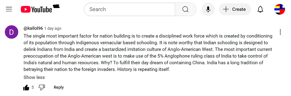 Nation Building Disciplined Work Force Indigenous Bastardised Imitation Anglo-American Western-Style Culture 5% Anglophone De-link South Asia Indians Natural Human Resources China Foreign Invaders Historical Irony Narendra D. Modi’s Lapdog Life Dumping — Tossing BRICS Please American Bosses Damodardas United States Kingdom Britain Northern Ireland Russian Federation India Iran South Africa Brazil Indonesia