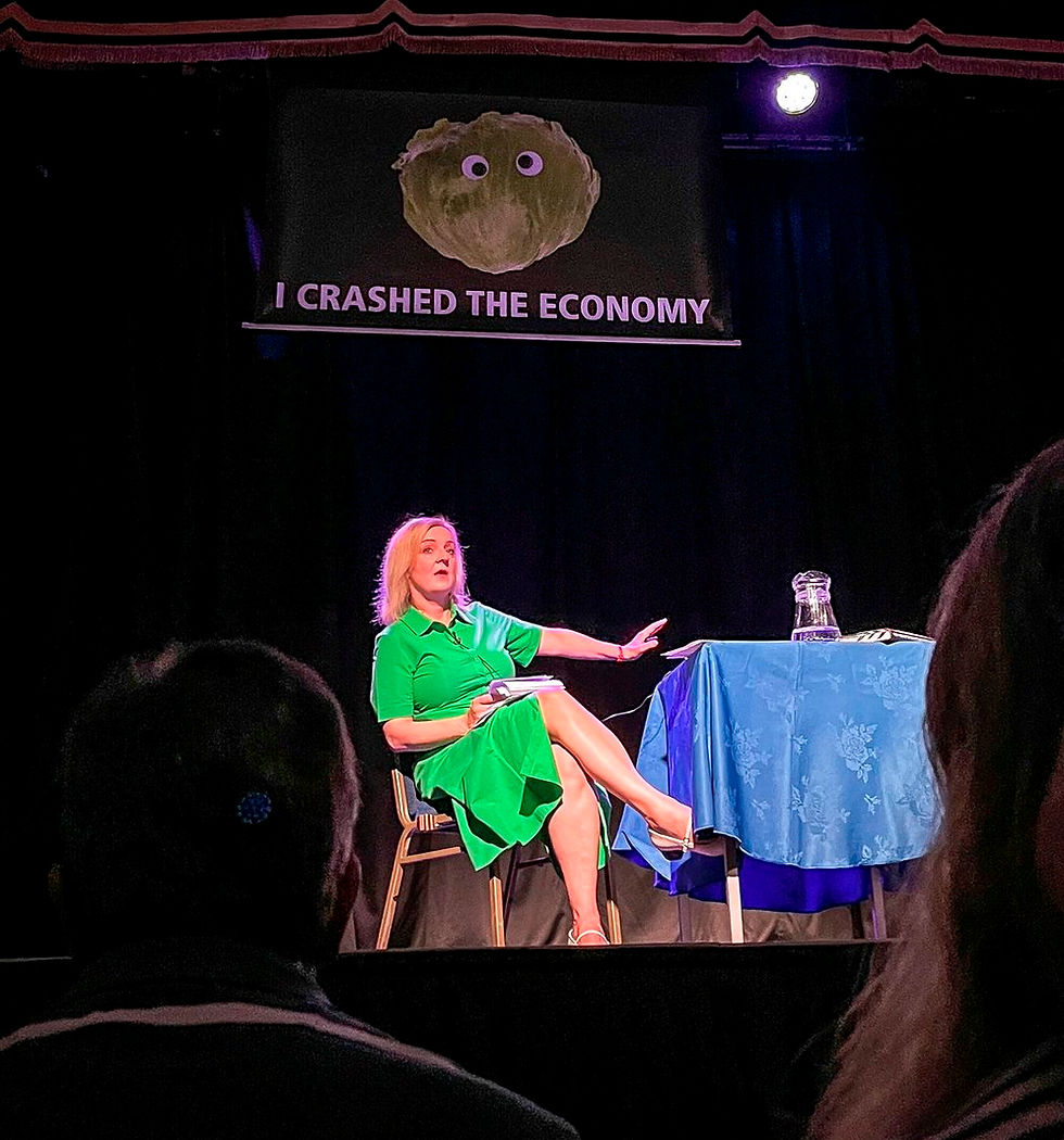 ex-PM mary elizabeth truss liz former UK United Kingdomprime minister shortest 49 days office Conservative Tory anti-Labour lettuce salad days I crashed economy Tuesday, 13th August 2024 Suffolk England United Kingdom Scotland Wales Northern Ireland British Isles shortest 1997 August September