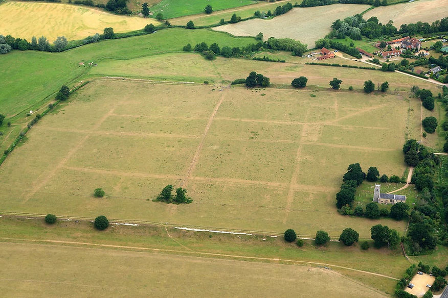 Caistor Aerial View