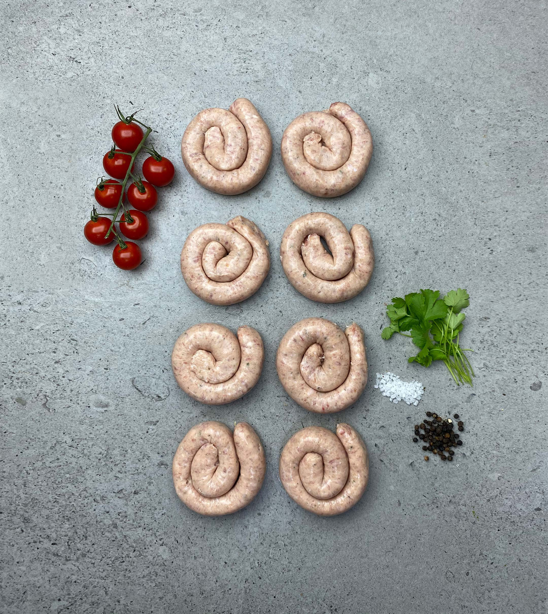 Sausage Cumberland Swirls 8 x 4oz