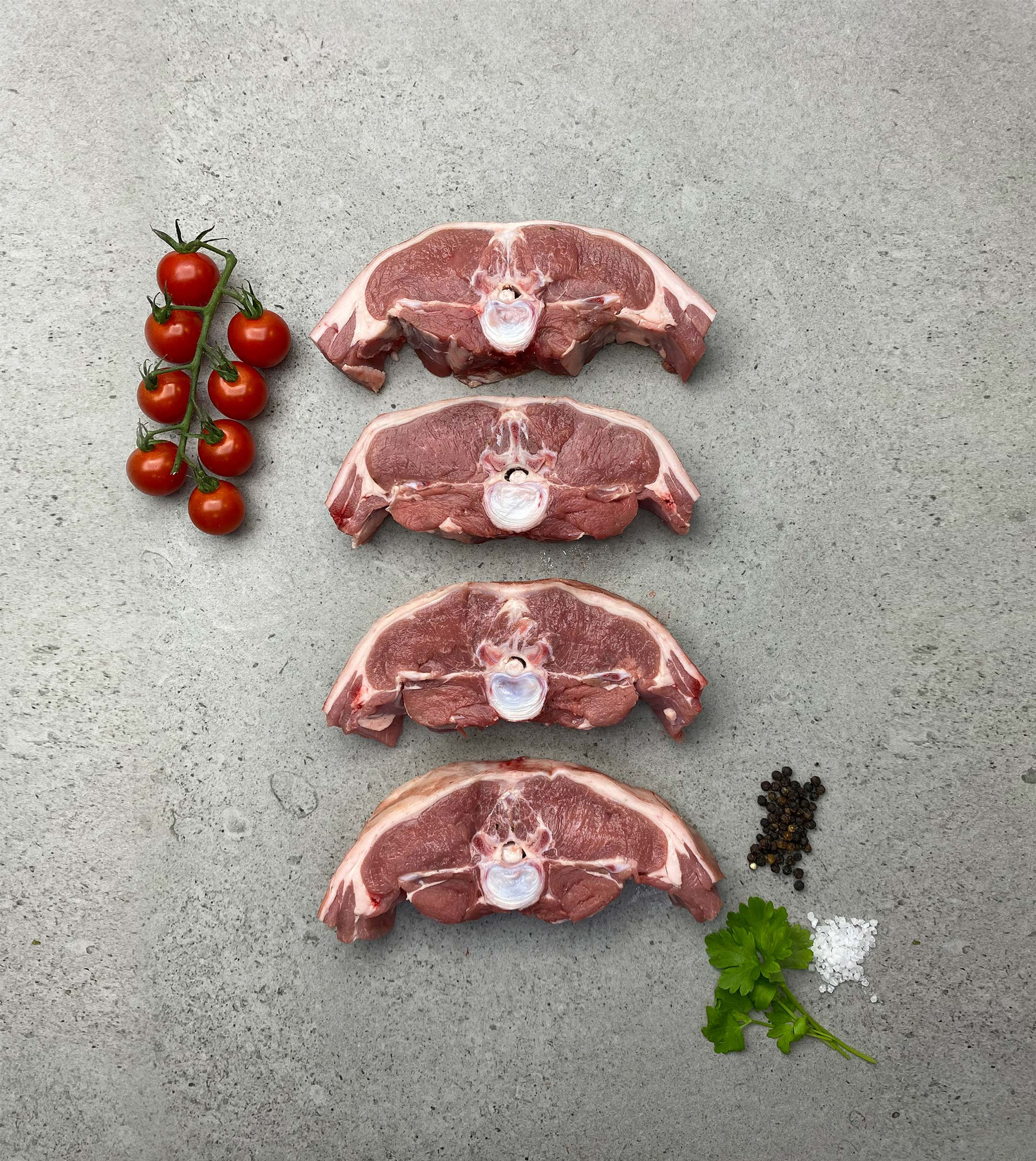 Lamb Barnsley Chops Plain or Minted (4 x 200g approx.)