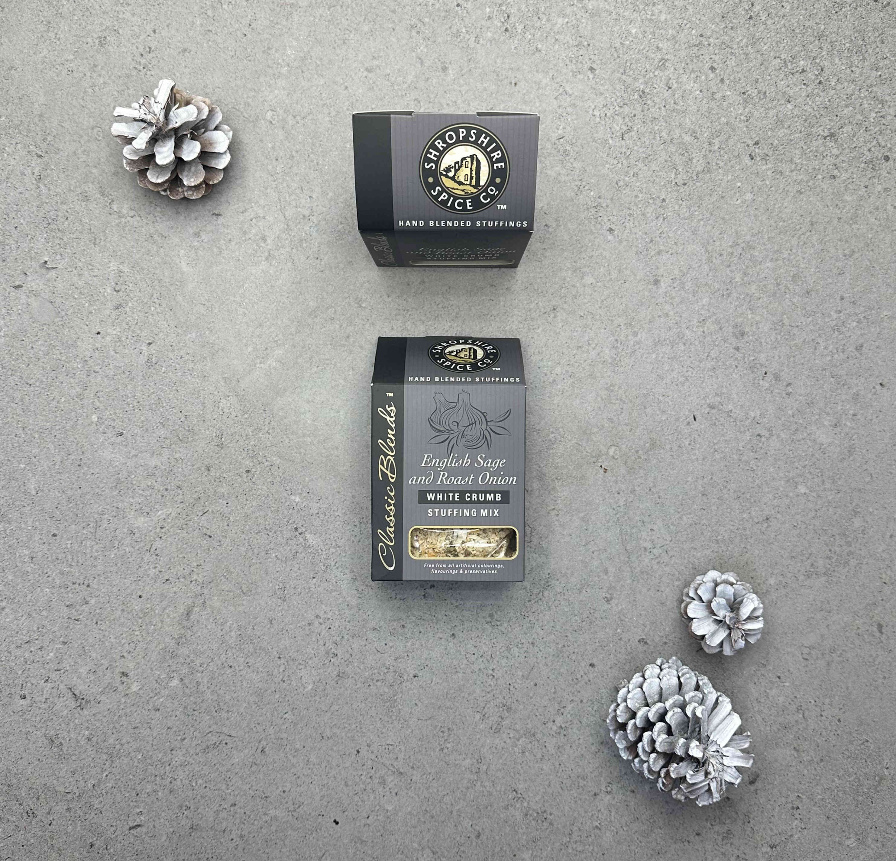 Shropshire Spice English Sage & Roast Onion, White Crumb Stuffing Mix