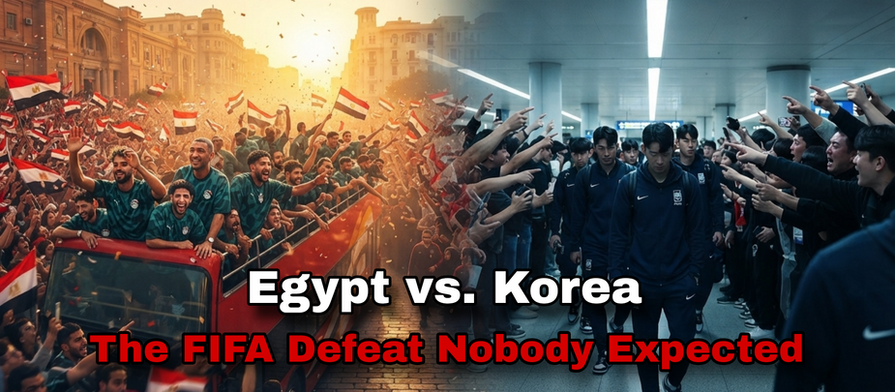 egypt vs south korea fifa shock how fans reacted to their losses