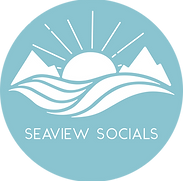 Seaview Socials Logo light green