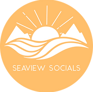 Seaview Socials Logo soft orange