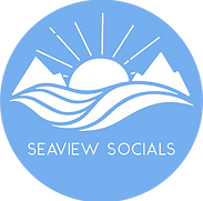 Seaview Socials Logo Blue