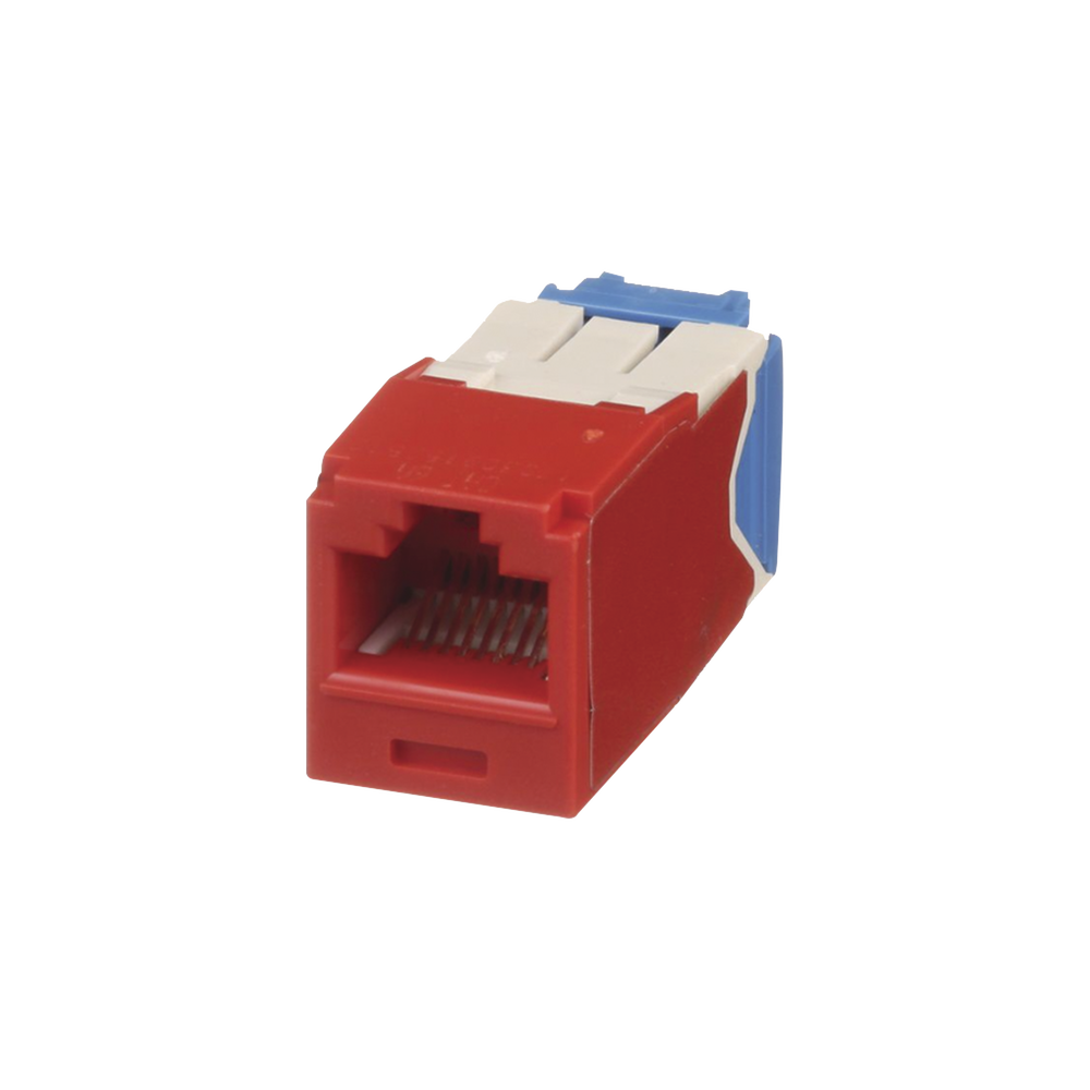 Conector Jack RJ45 Estilo TG, Mini-Com, Categoría 6A, de 8 posiciones y 8 cables