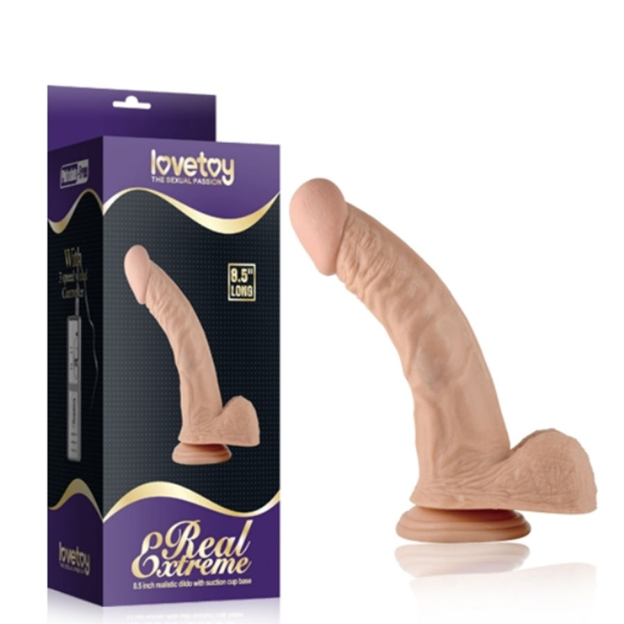 8,5 DILDO REAL EXTREME LOVETOY