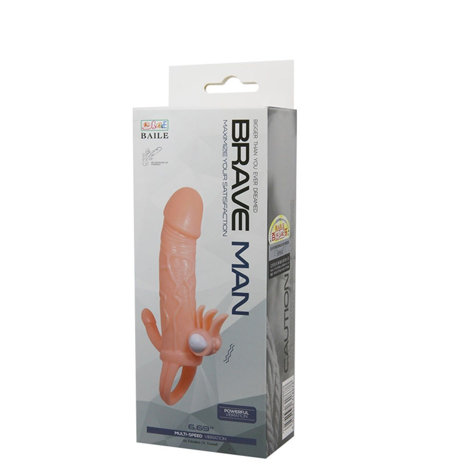 FUNDA VIBRADORA BRAVEMAN STIMULATOR