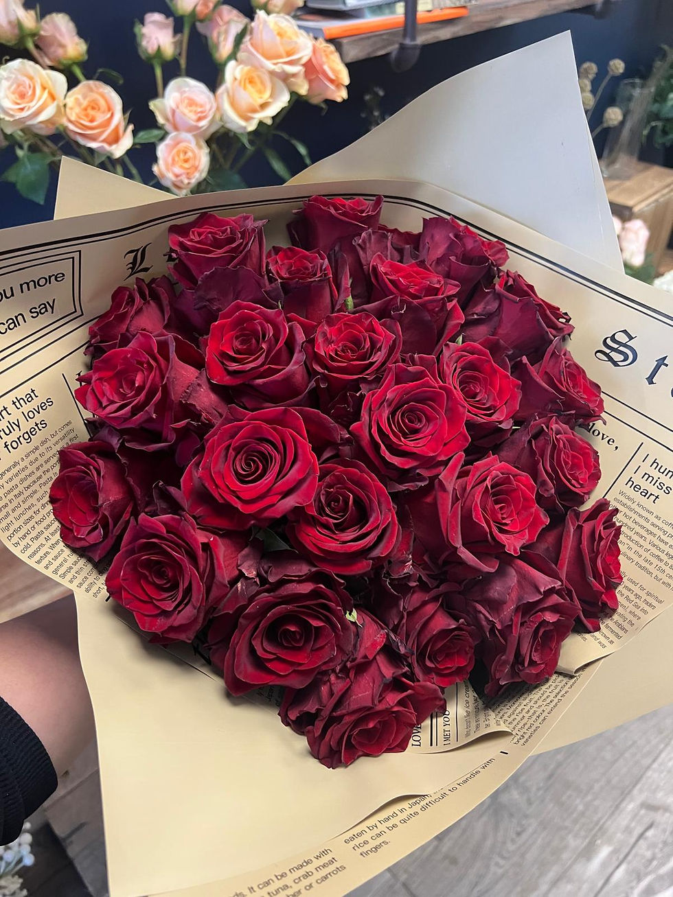 Thumbnail: Paper Wrapped Bouquets