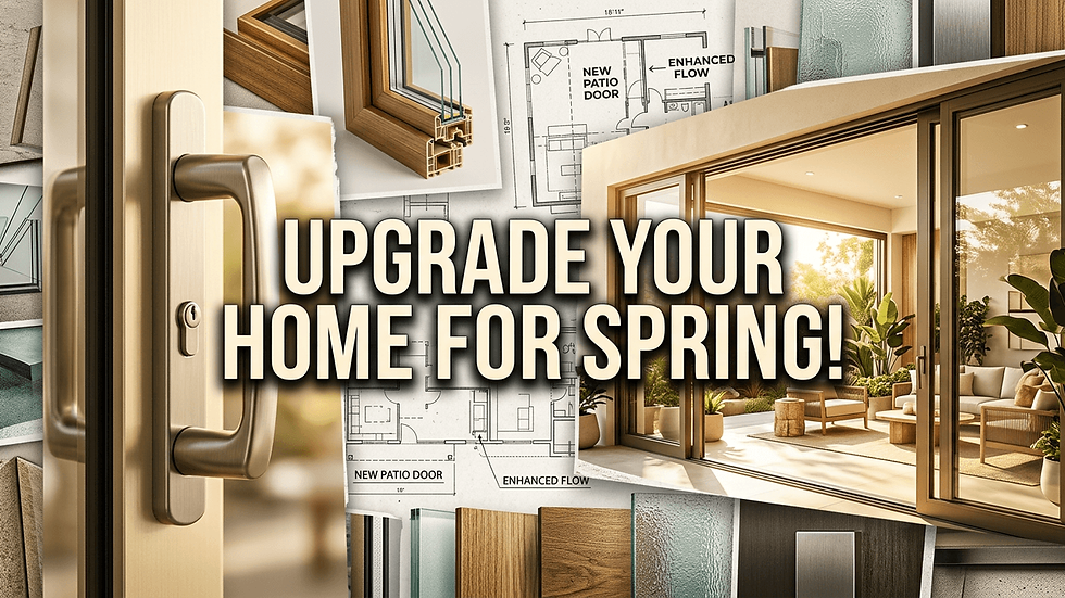 Spring Is Knocking: Open Up Your Home With a New Patio Door