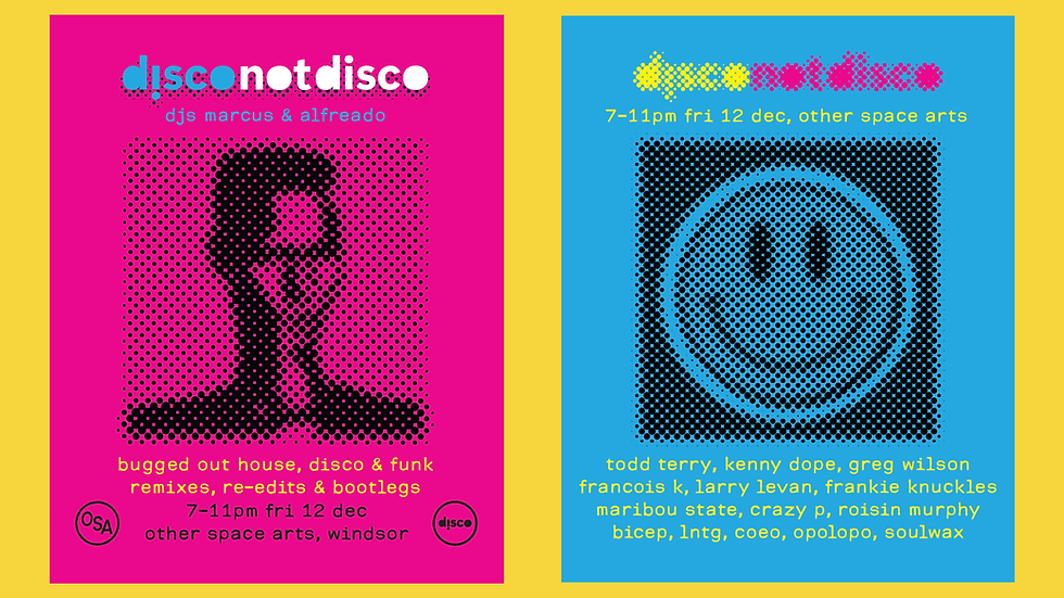 disco not disco — DJs Marcus & Alfreado