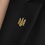 Thumbnail: Gold-plated pin 'Trident'